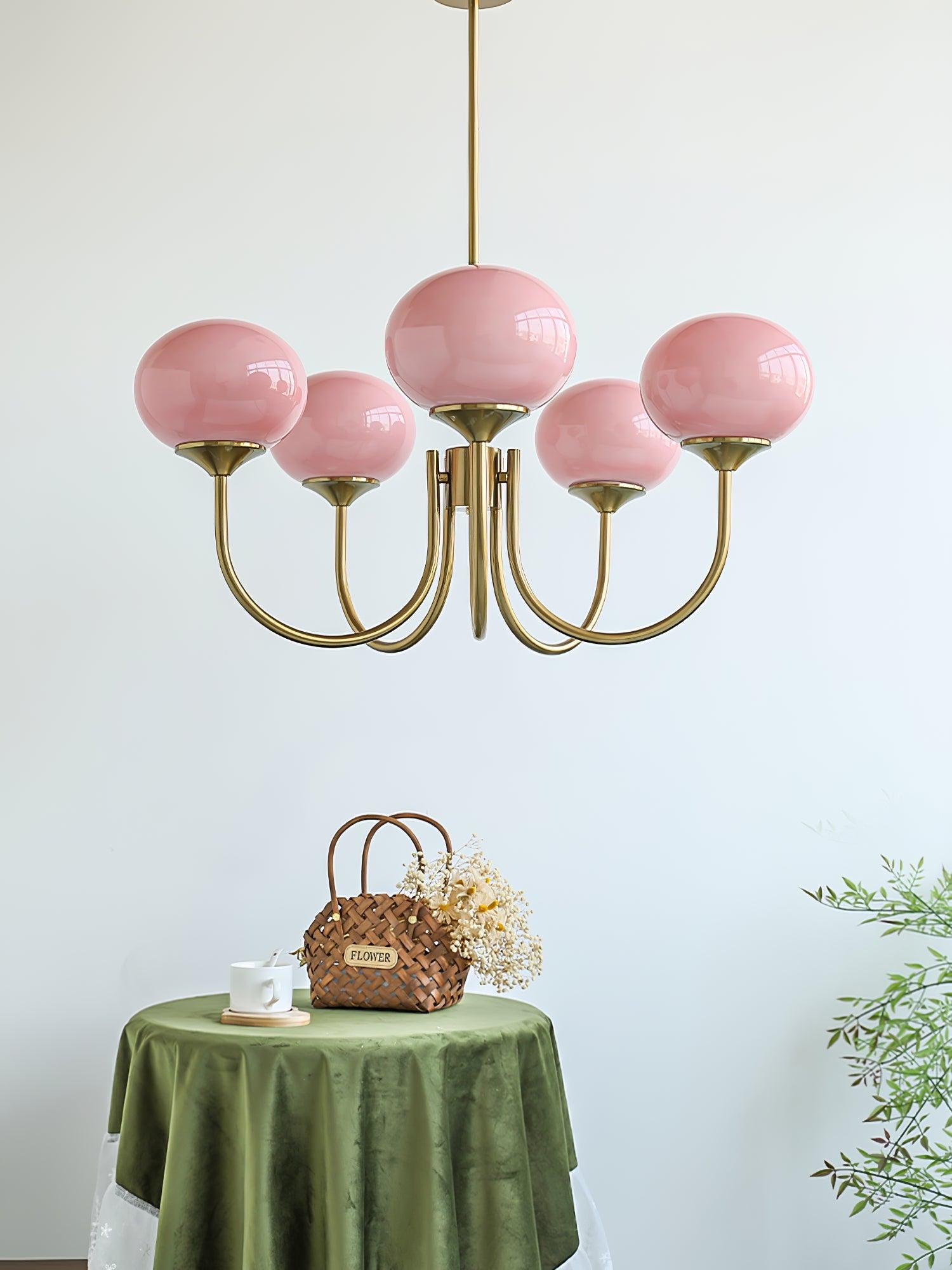 Mallow Glow Chandelier