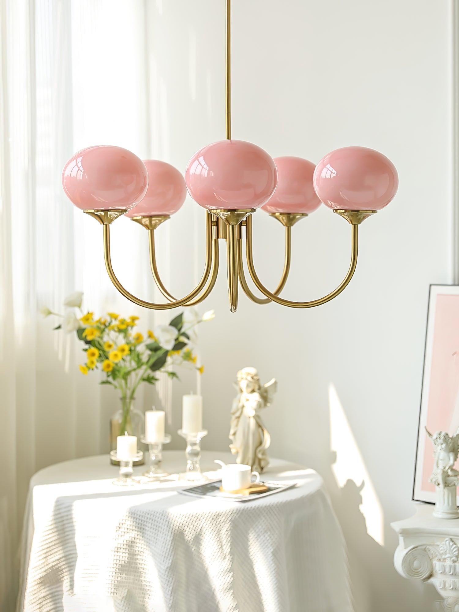Mallow Glow Chandelier