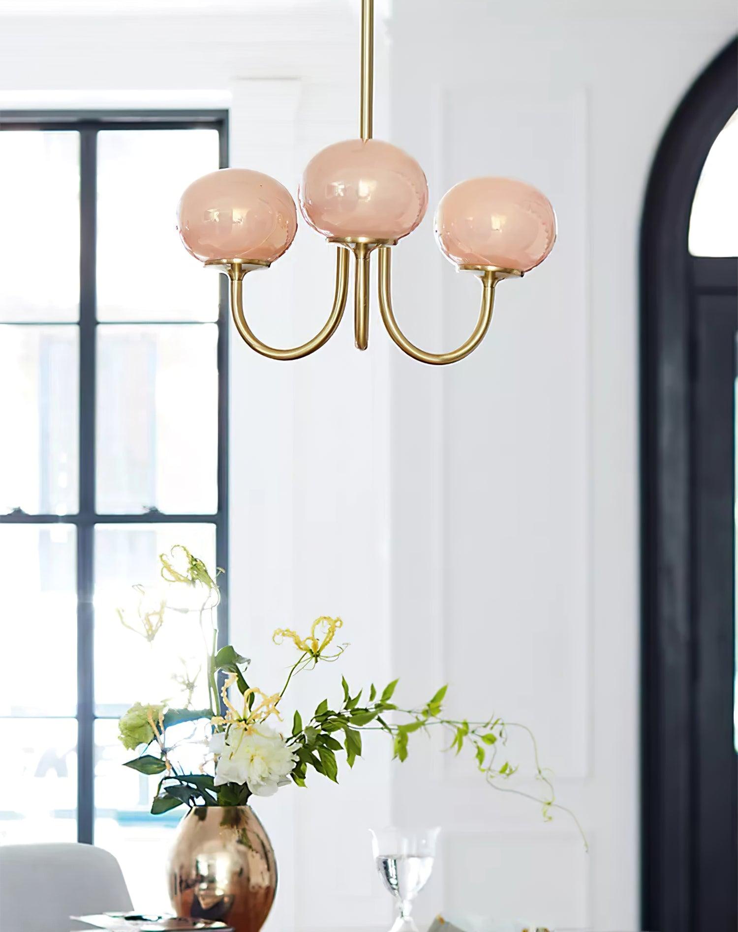 Mallow Glow Chandelier
