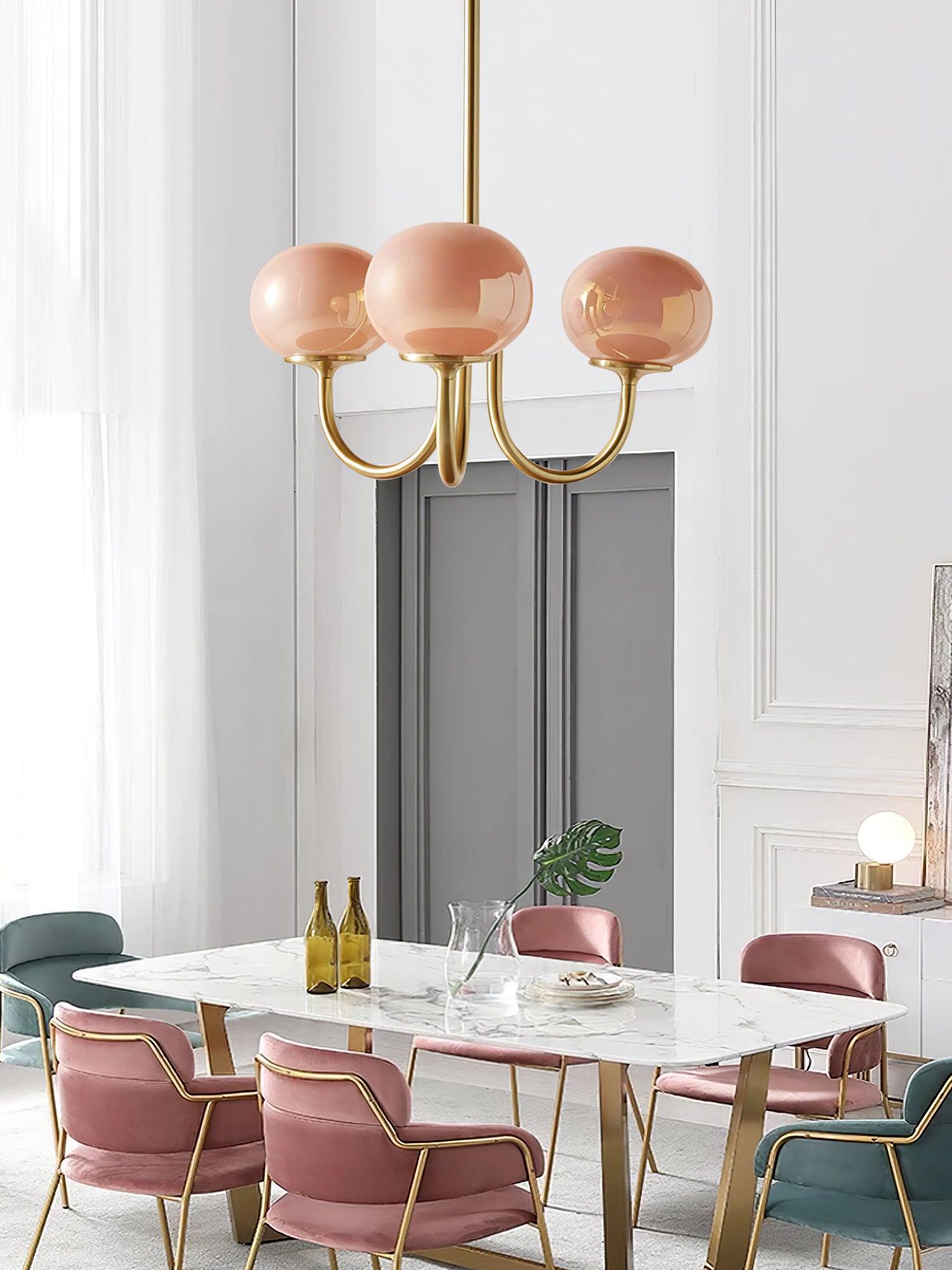 Mallow Glow Chandelier