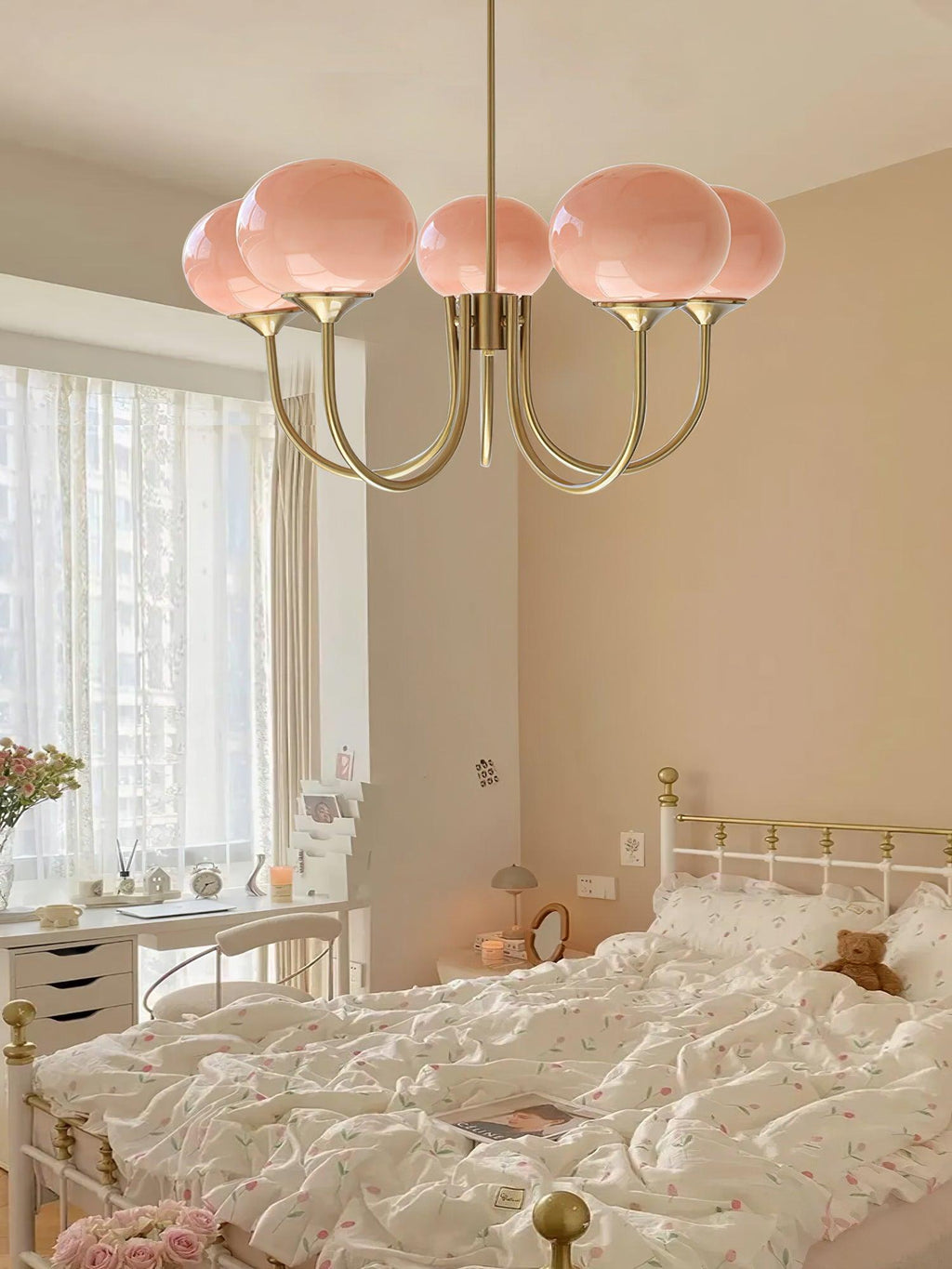 Mallow Glow Chandelier