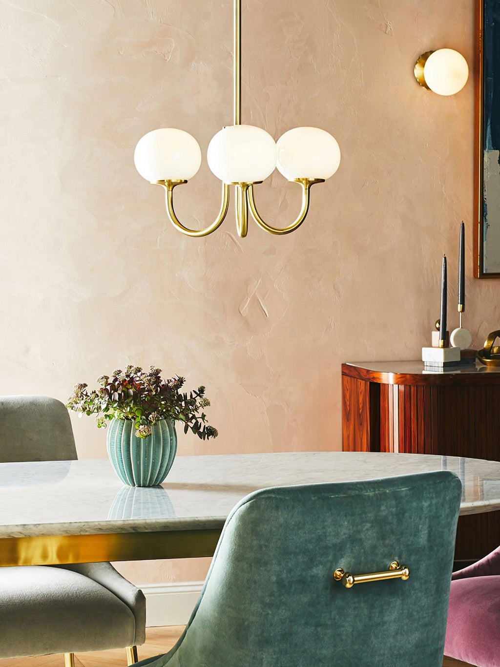 Mallow Glow Chandelier