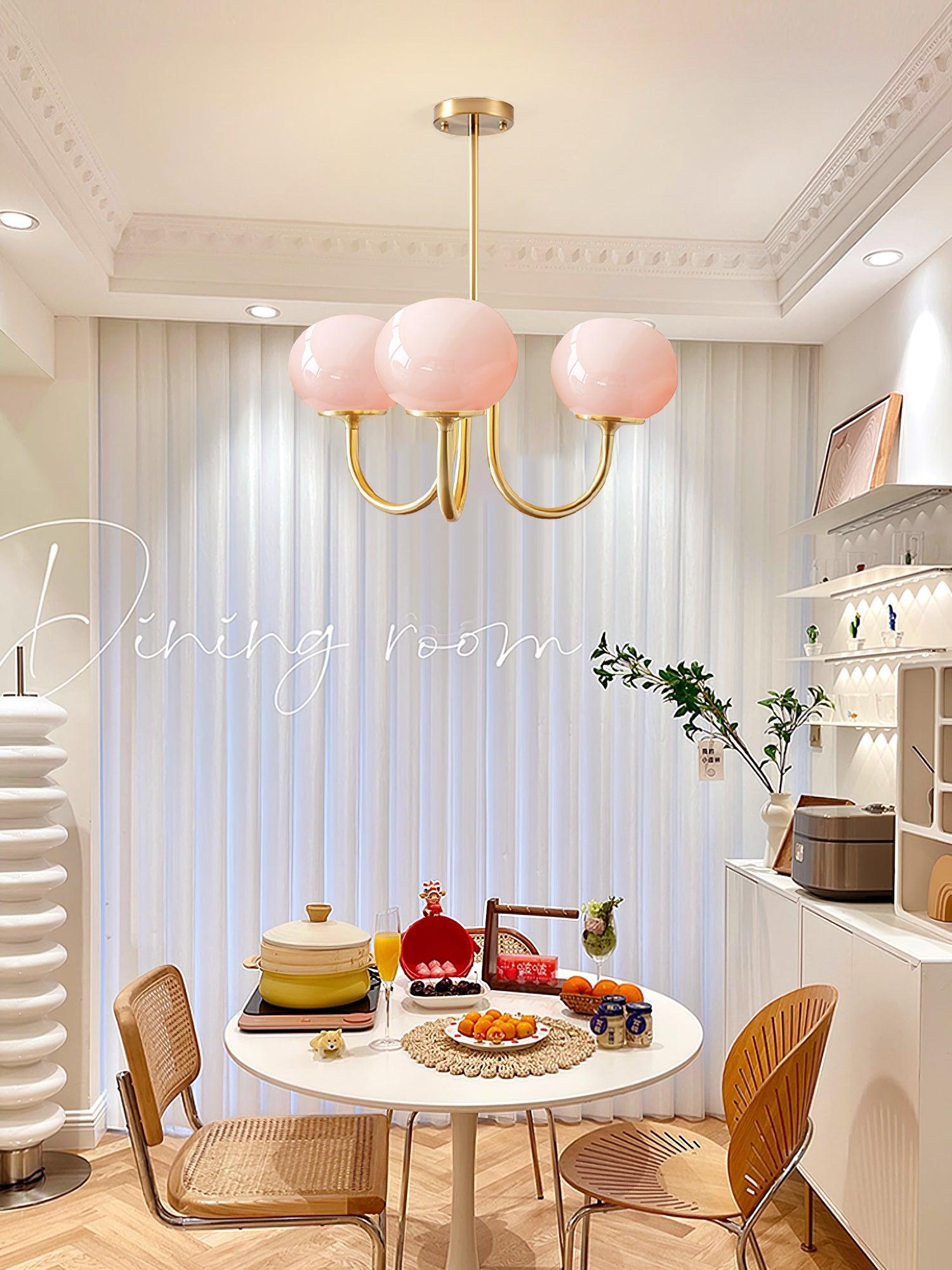 Mallow Glow Chandelier