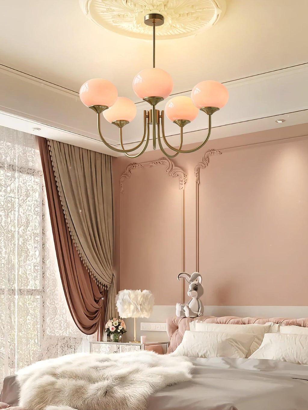 Mallow Glow Chandelier