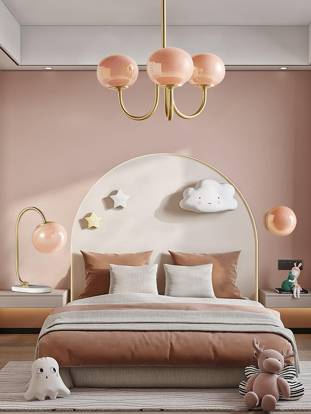 Mallow Glow Chandelier