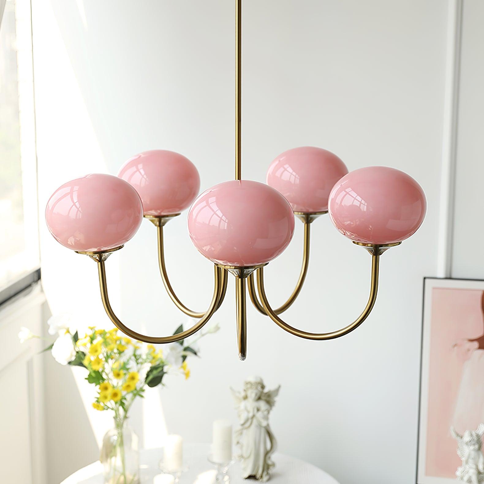 Mallow Glow Chandelier