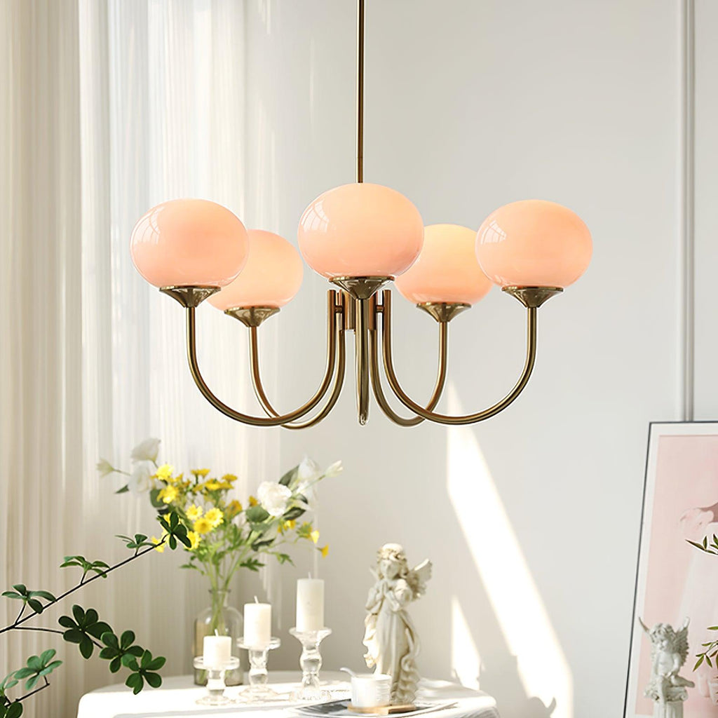 Mallow Glow Chandelier