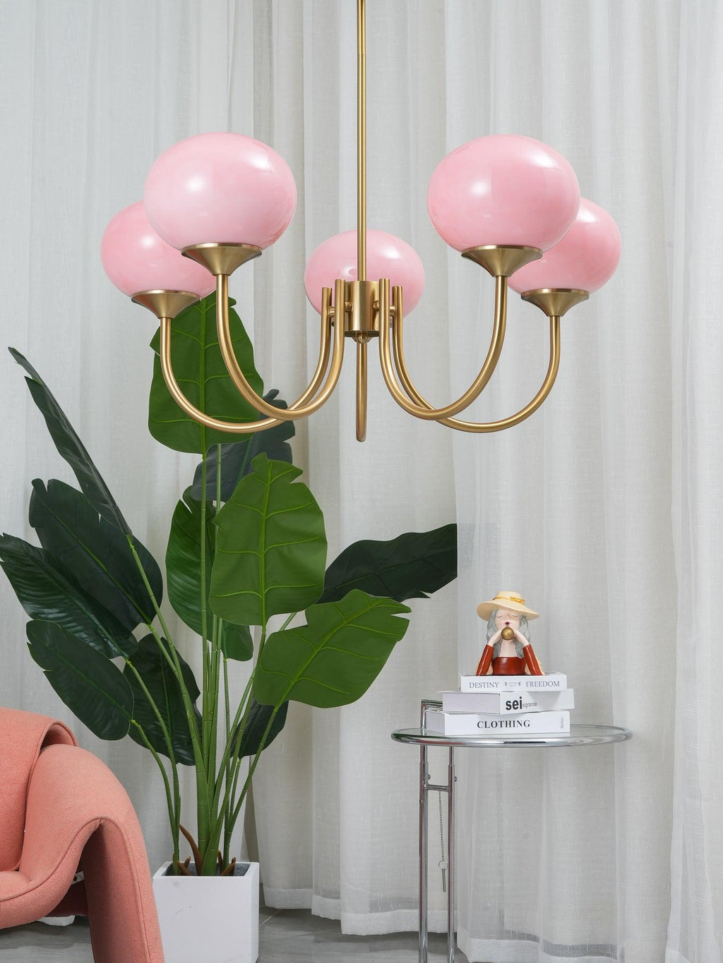 Mallow Glow Chandelier