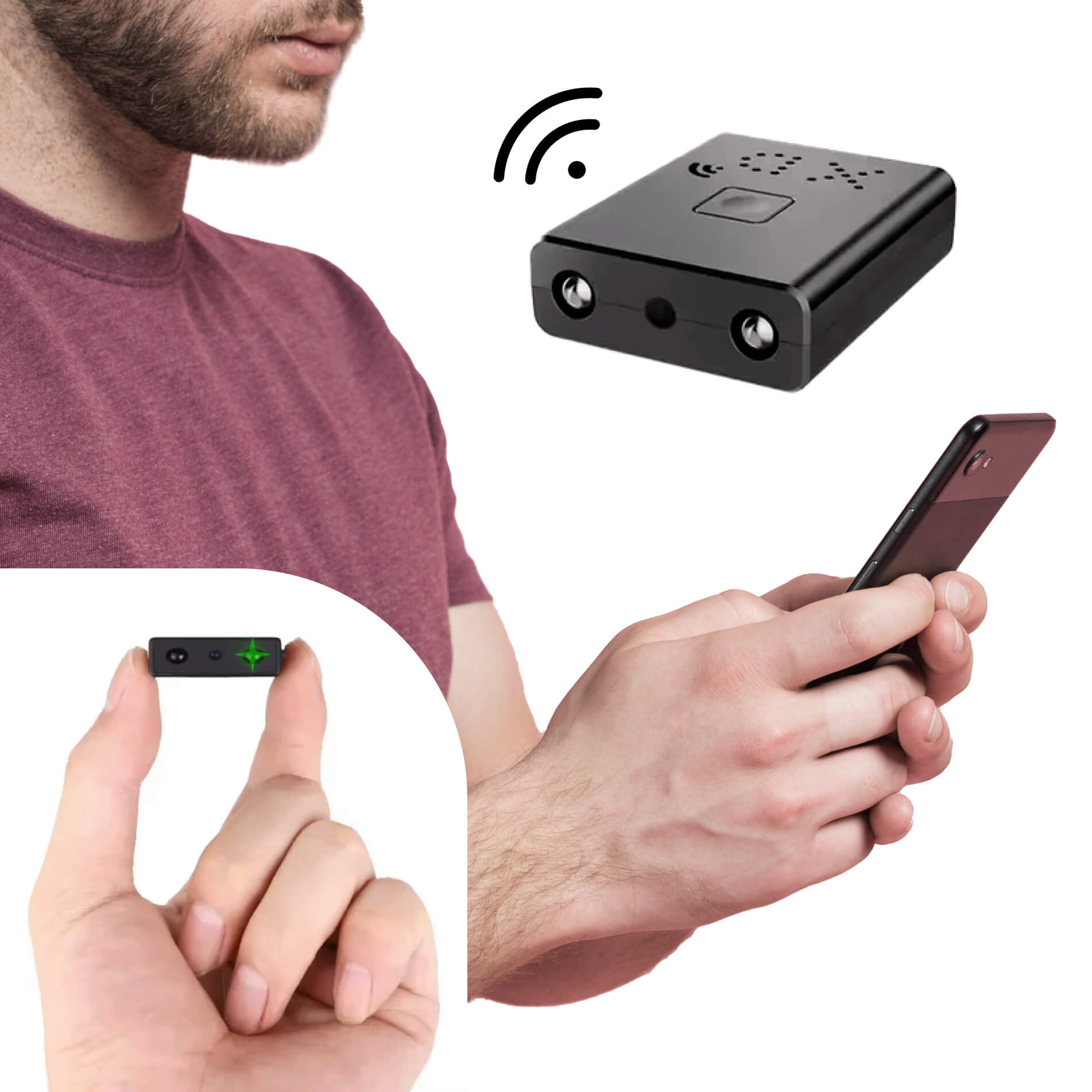 Lumen Mini HD Video Camera With Audio