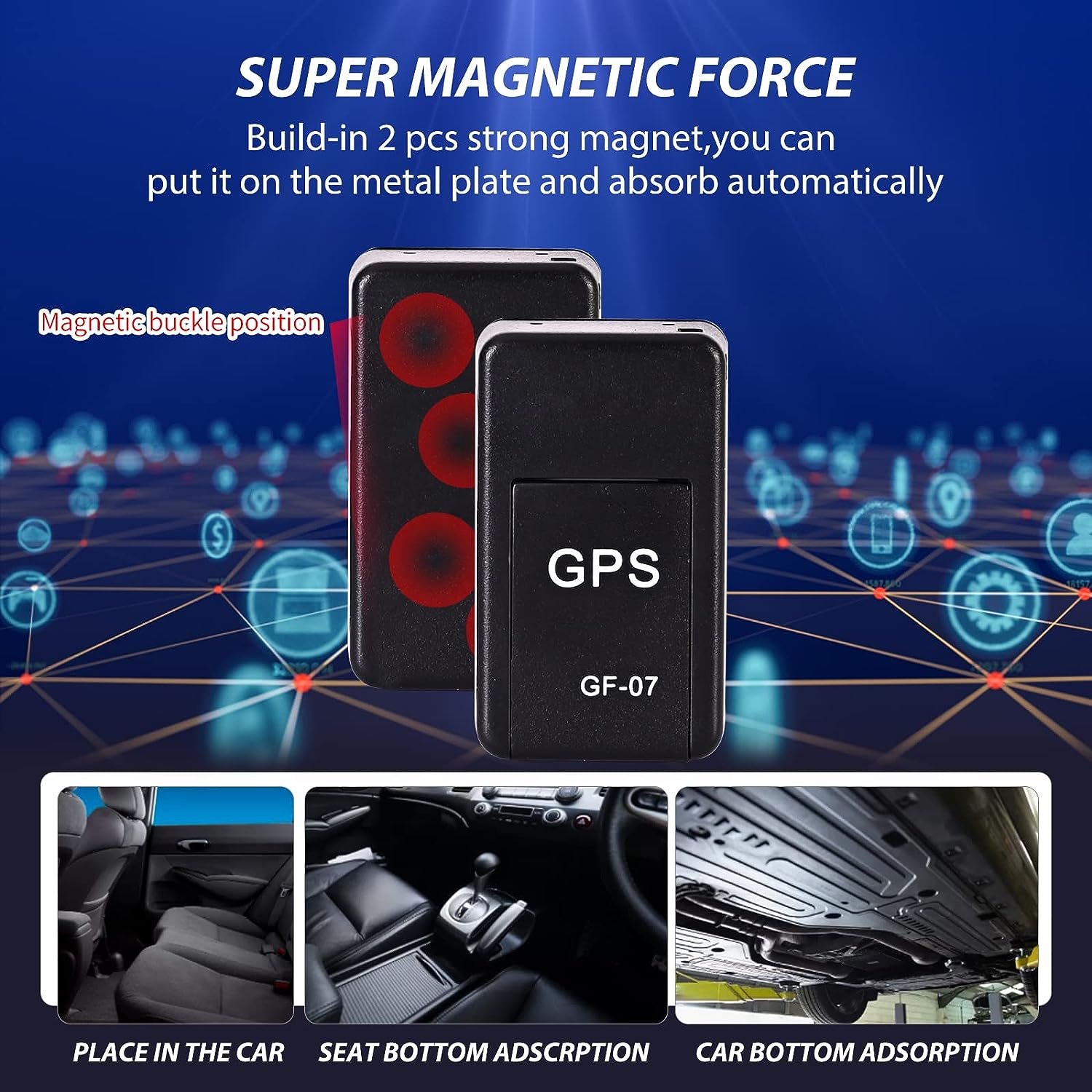 Compact GPS Tracker For Cars