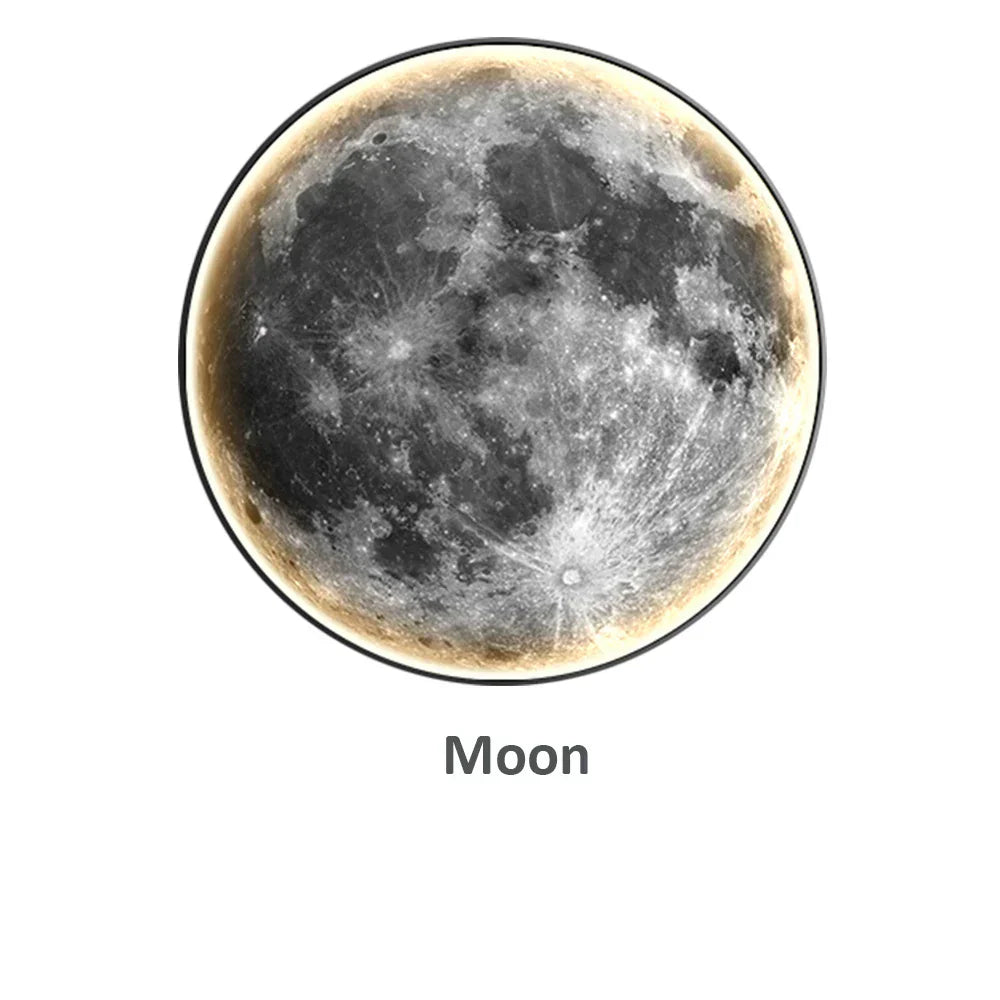SeleneGlow | LED Moon Wall Light