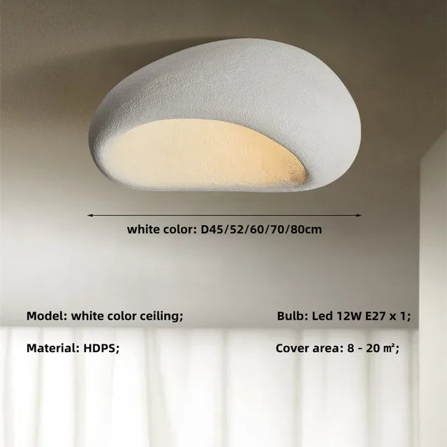 KansoLume | Japanese-Inspired Wabi-Sabi Ceiling Light