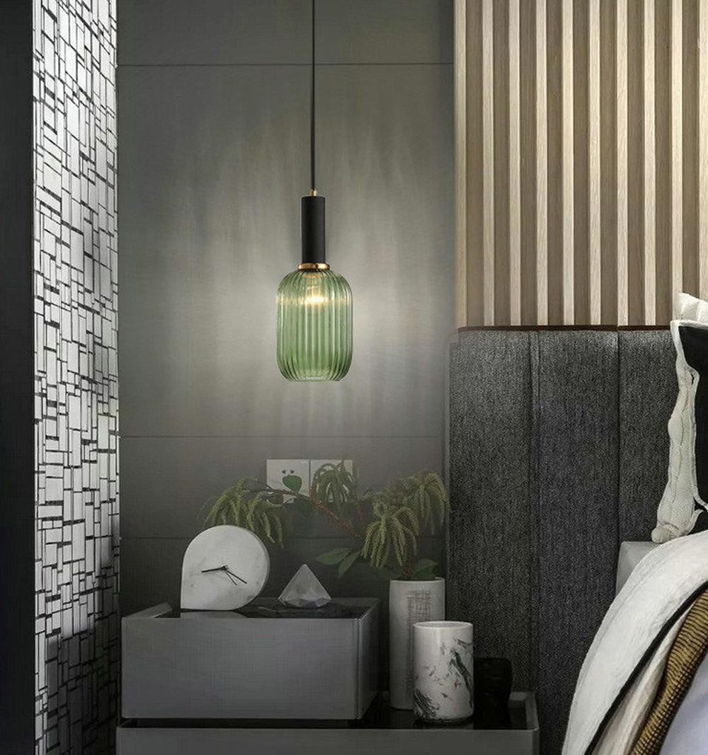 Asteri Scandi Fluted Glass Pendant Lights