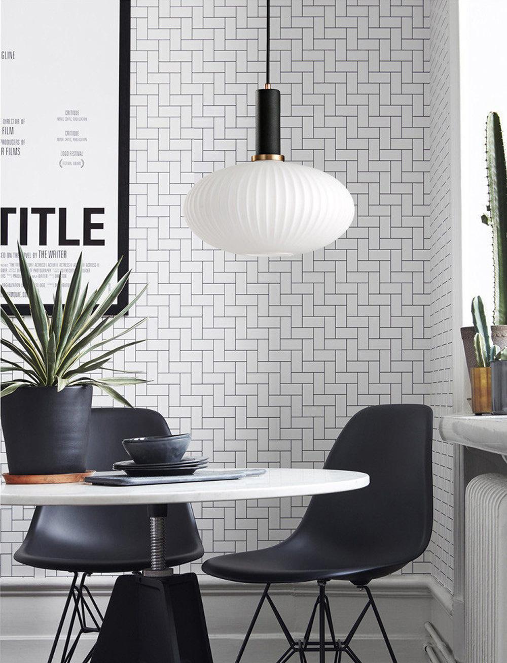 Asteri Scandi Fluted Glass Pendant Lights