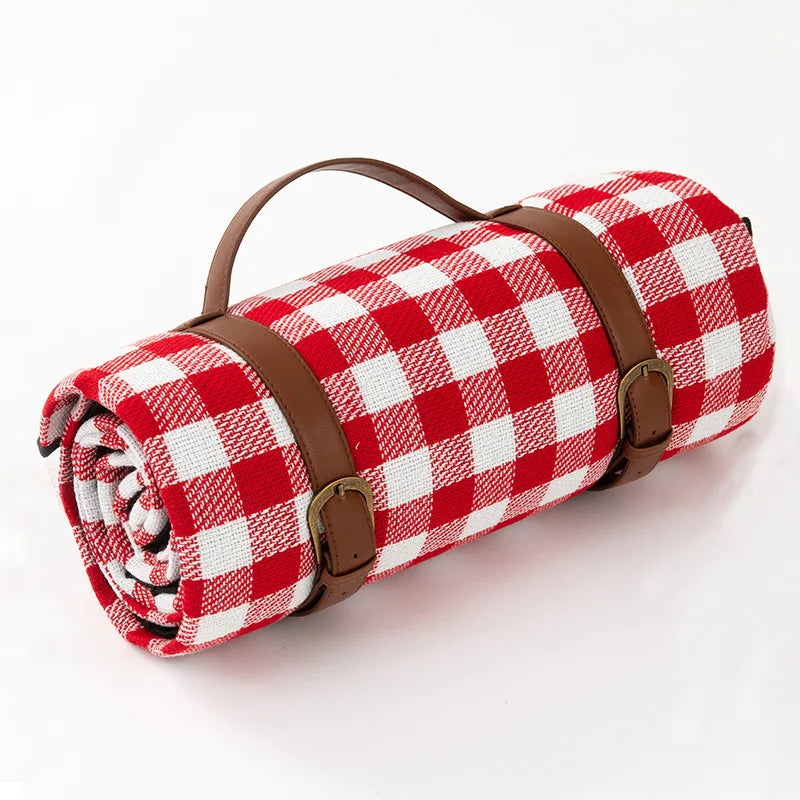 BriarFold Plaid Picnic Mat, Waterproof And Foldable For Outdoor Use