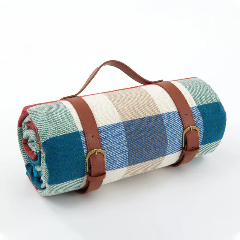 BriarFold Plaid Picnic Mat, Waterproof And Foldable For Outdoor Use