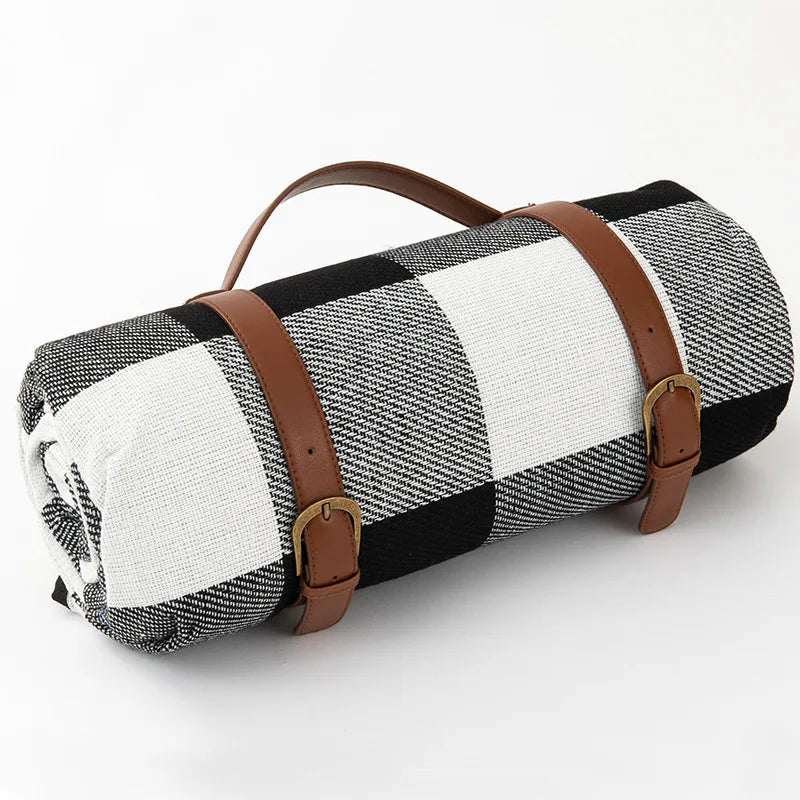 BriarFold Plaid Picnic Mat, Waterproof And Foldable For Outdoor Use