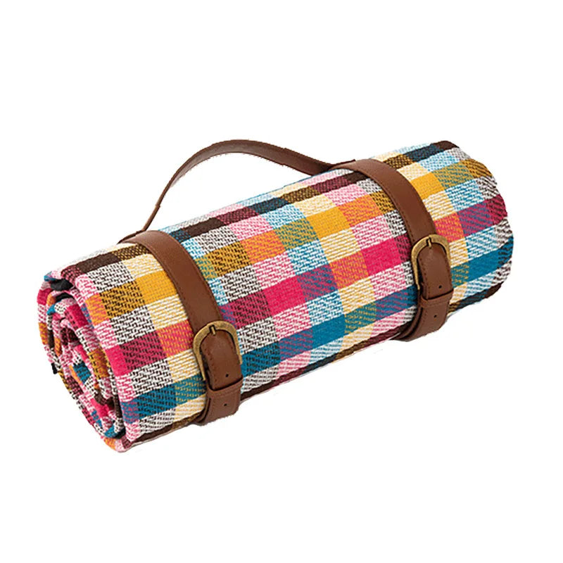 BriarFold Plaid Picnic Mat, Waterproof And Foldable For Outdoor Use