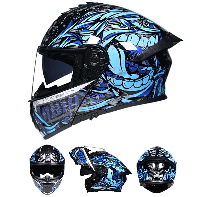 Arvix | Dual-Lens Modular Helmet, DOT and ECE Approved