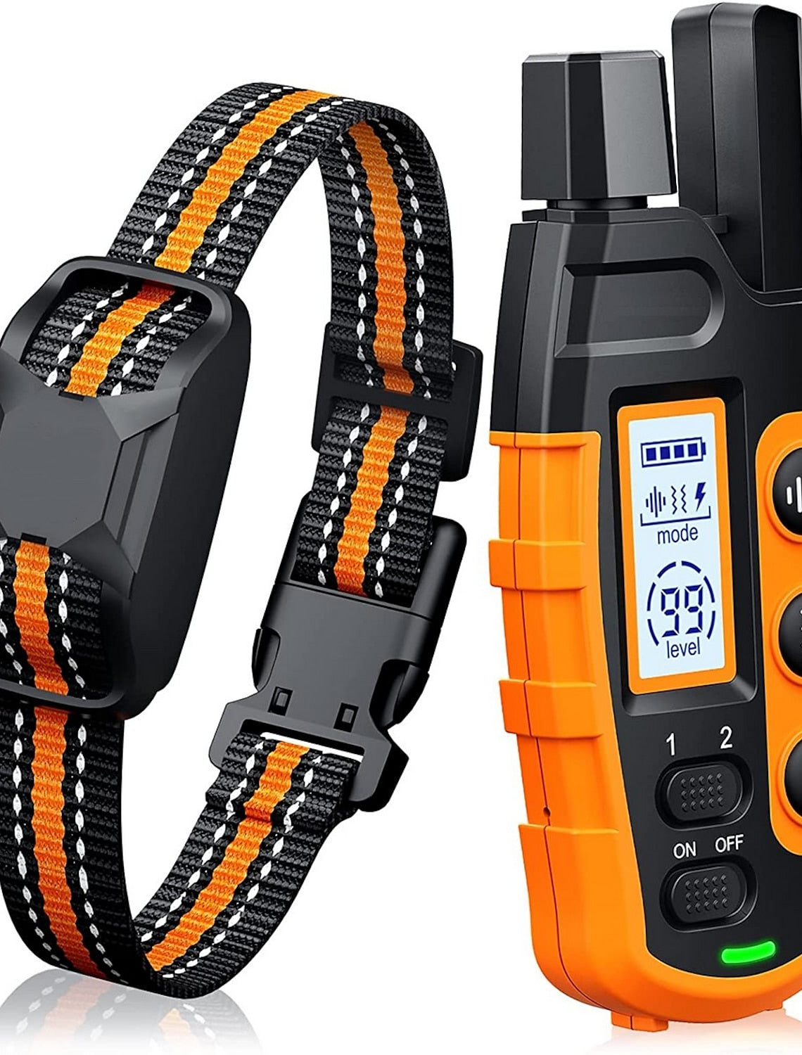 Corvin 1000m Rechargeable Waterproof Dog Training E-Collar With Remote, Fits All Dog Sizes
