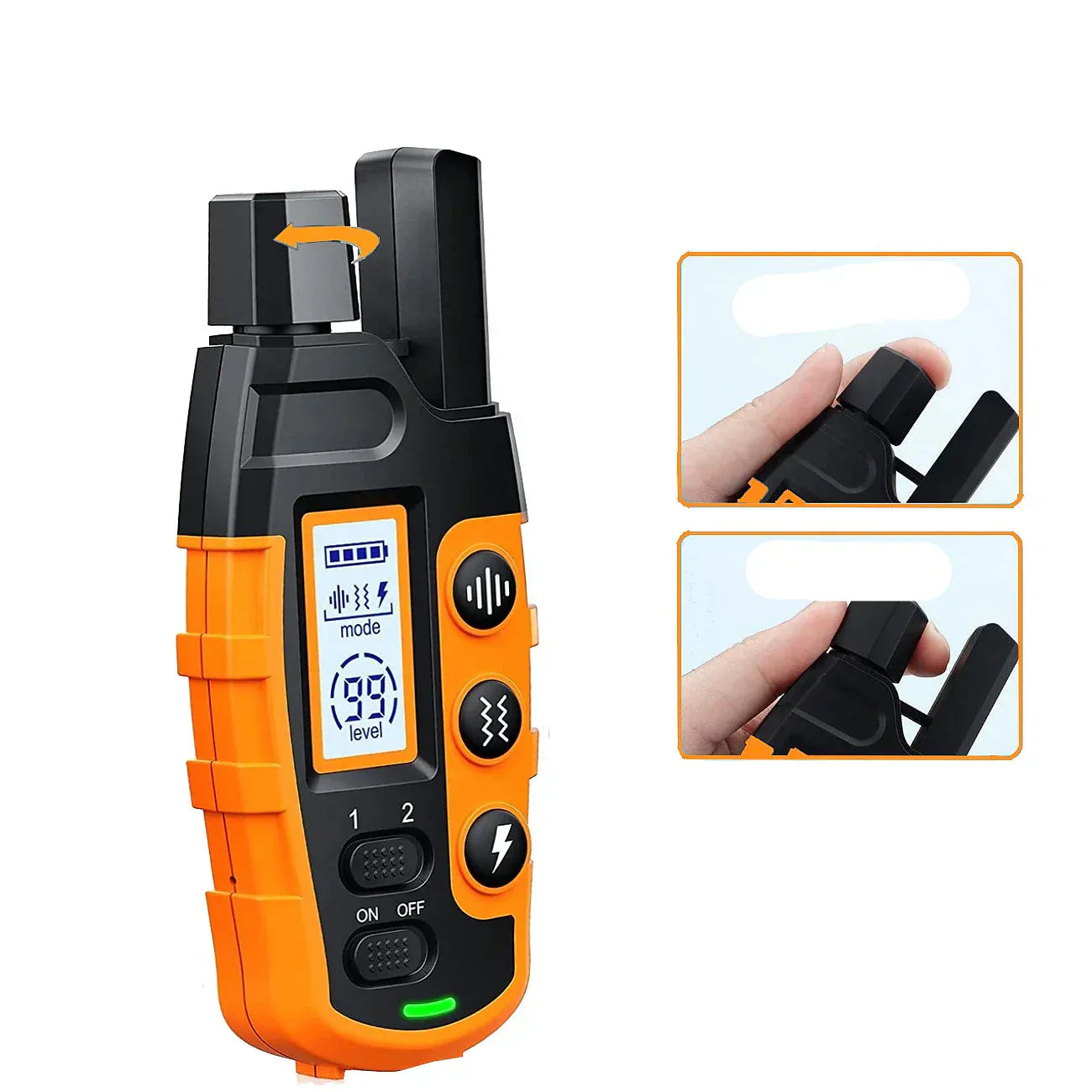 Corvin 1000m Rechargeable Waterproof Dog Training E-Collar With Remote, Fits All Dog Sizes