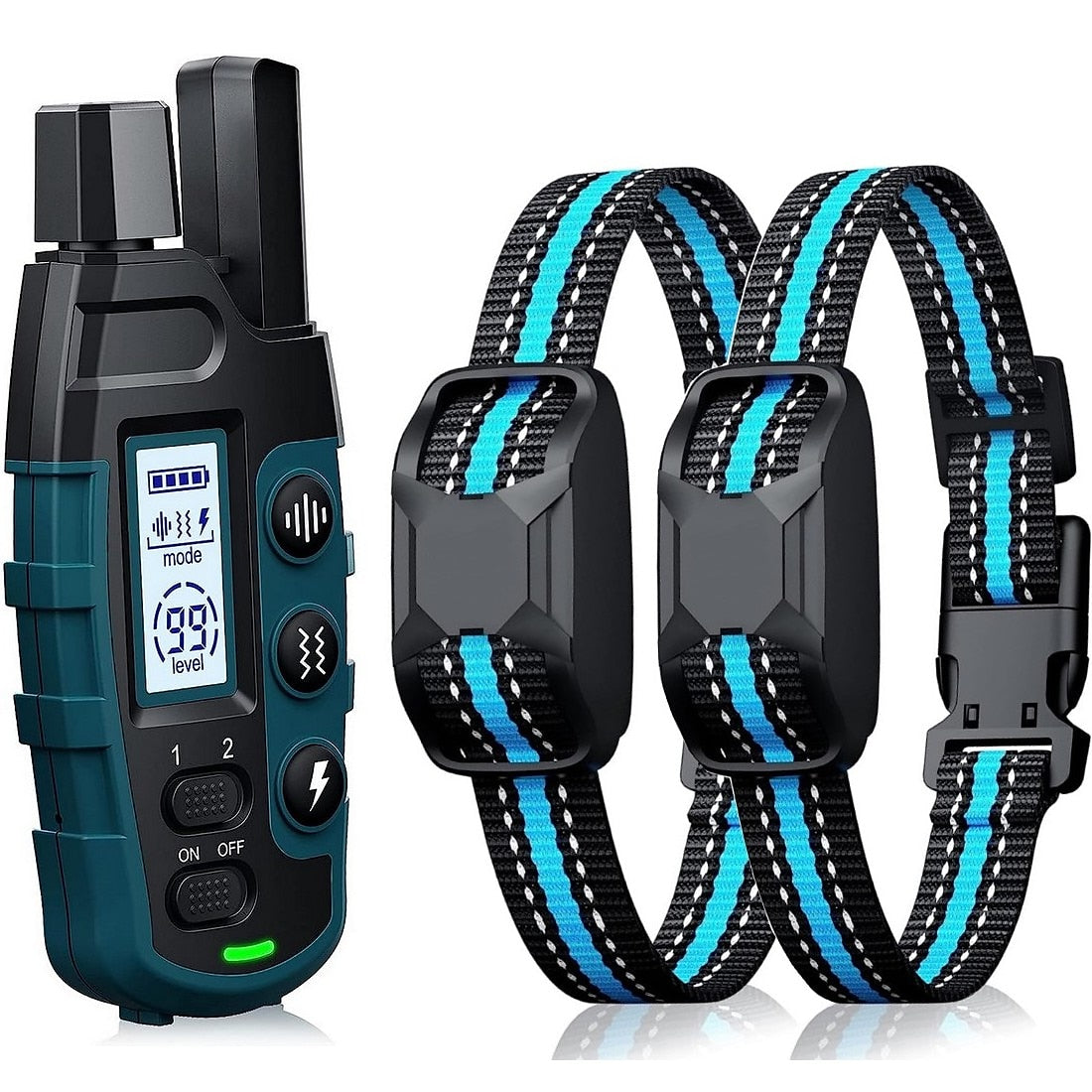 Corvin 1000m Rechargeable Waterproof Dog Training E-Collar With Remote, Fits All Dog Sizes