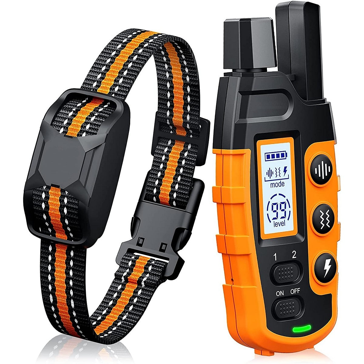 Corvin 1000m Rechargeable Waterproof Dog Training E-Collar With Remote, Fits All Dog Sizes