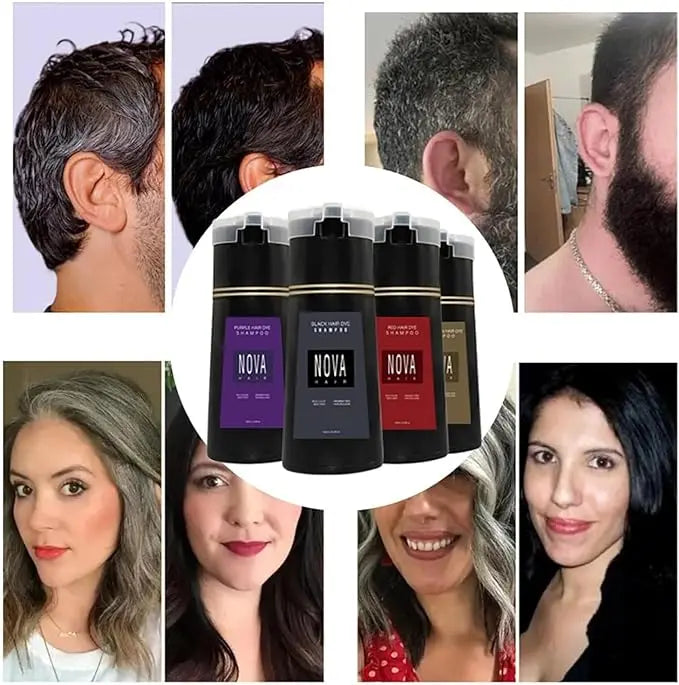Novahair | Instant Color Shampoo | Bestseller 2025