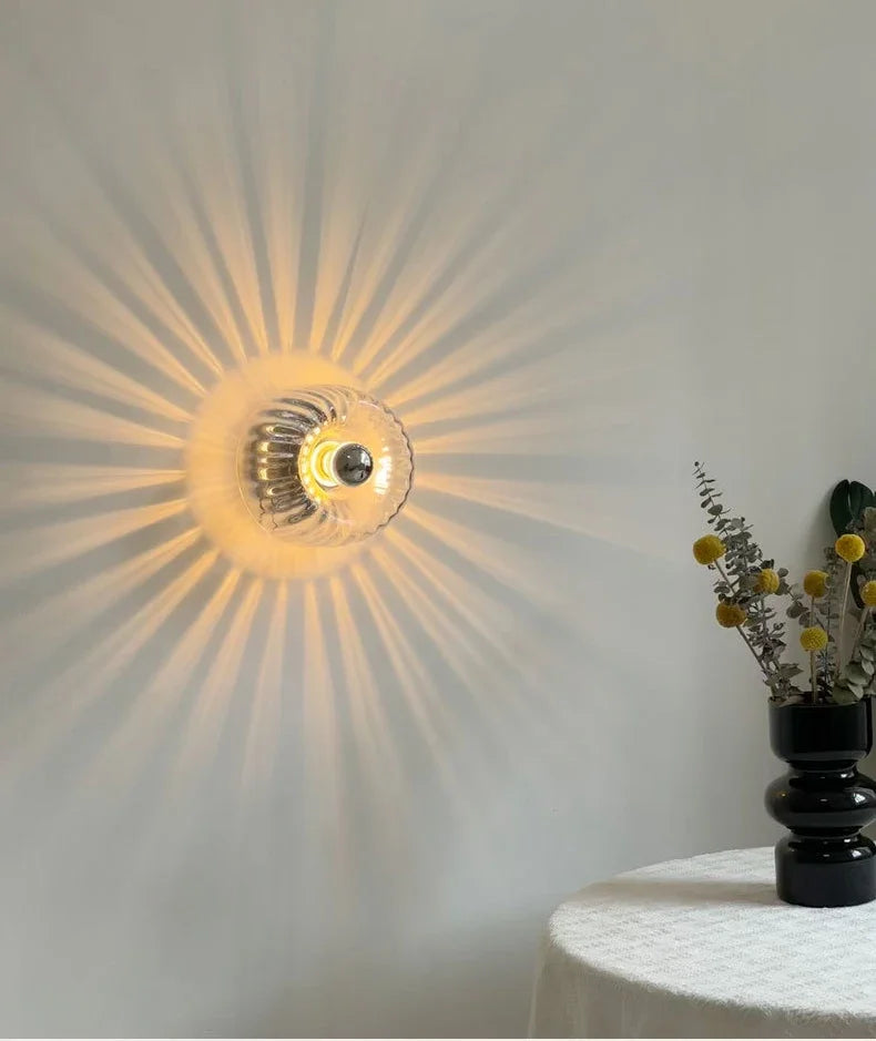 Wall Light in Nordic Bauhaus Style