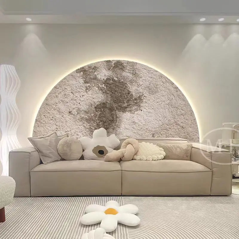Lunara Half-Moon LED Wall Sconce, Minimal Modern Indoor Light for Hallway and Porch