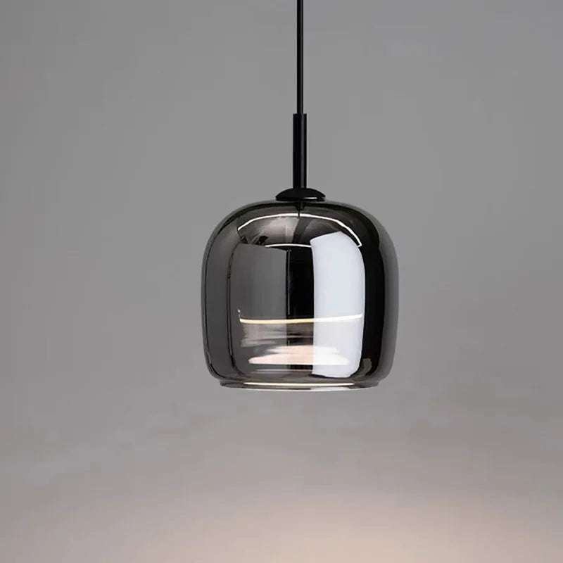 Ardeno Nordic Glass LED Pendant Chandelier in Modern Luxury Style