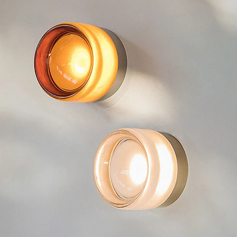Averin | Glass Wall Sconce Lamp