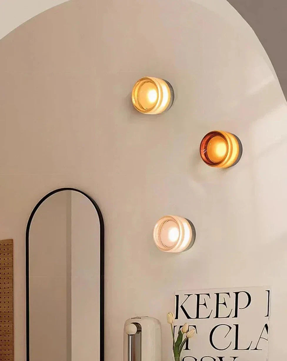 Averin | Glass Wall Sconce Lamp