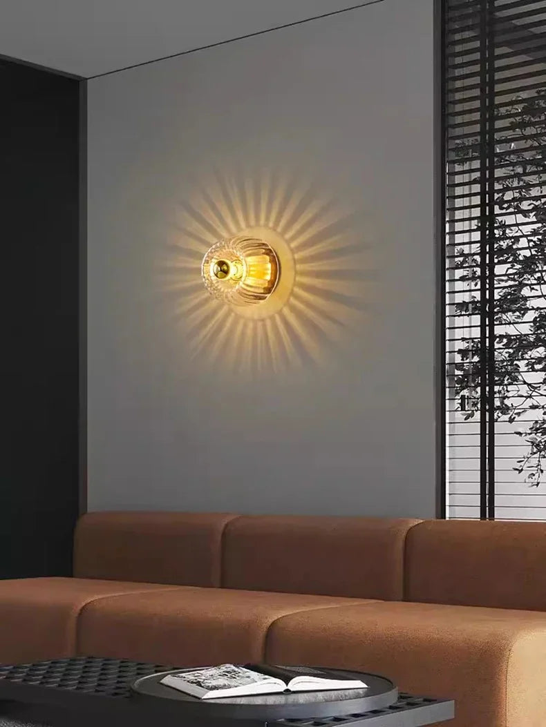 Wall Light in Nordic Bauhaus Style