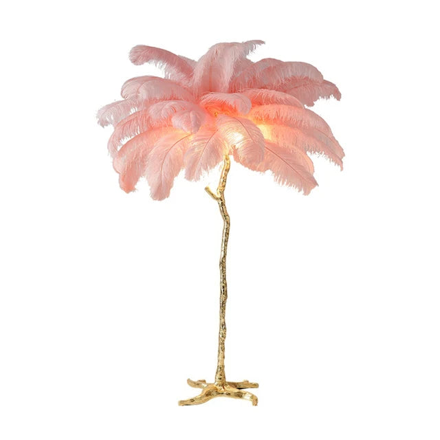 Aviana | Feather Floor Lamp