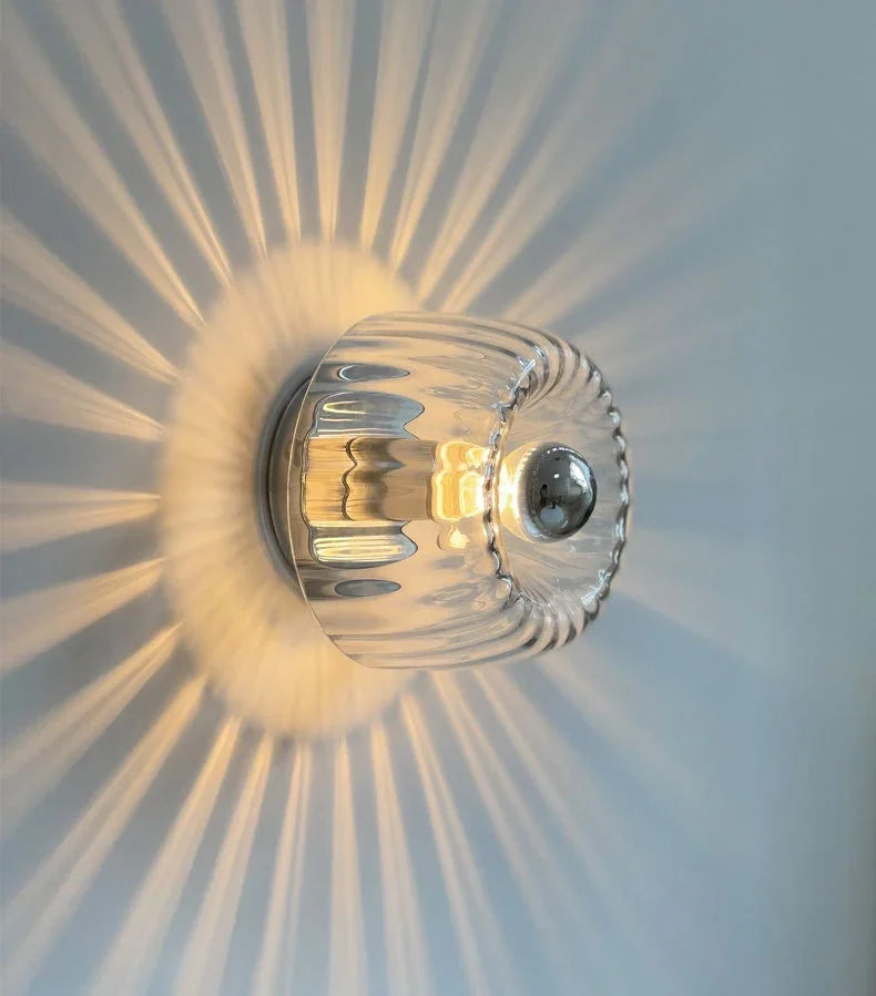 Wall Light in Nordic Bauhaus Style