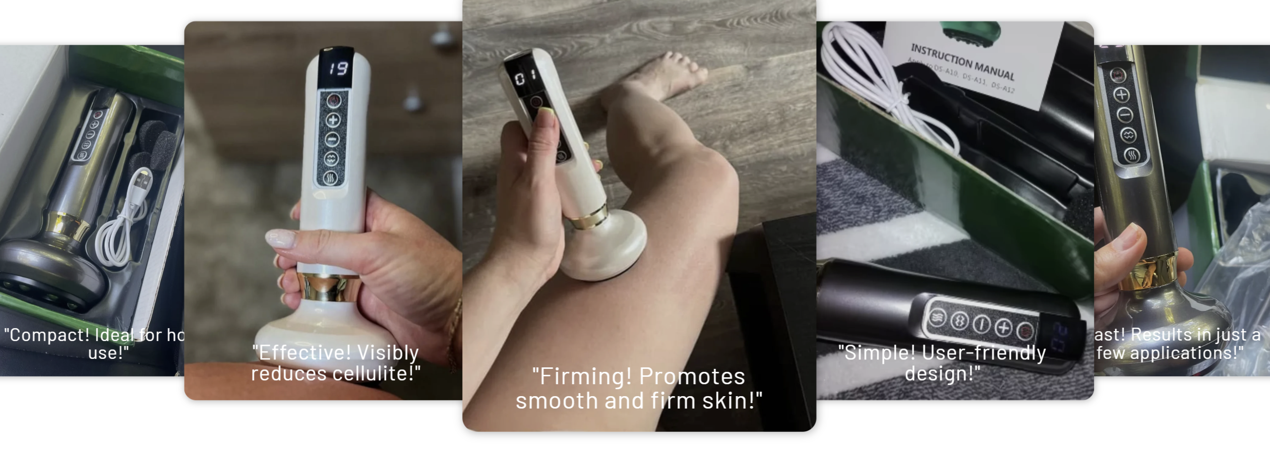 VelaTone | Vacuum Massager to Firm Skin and Reduce the Appearance of Cellulite