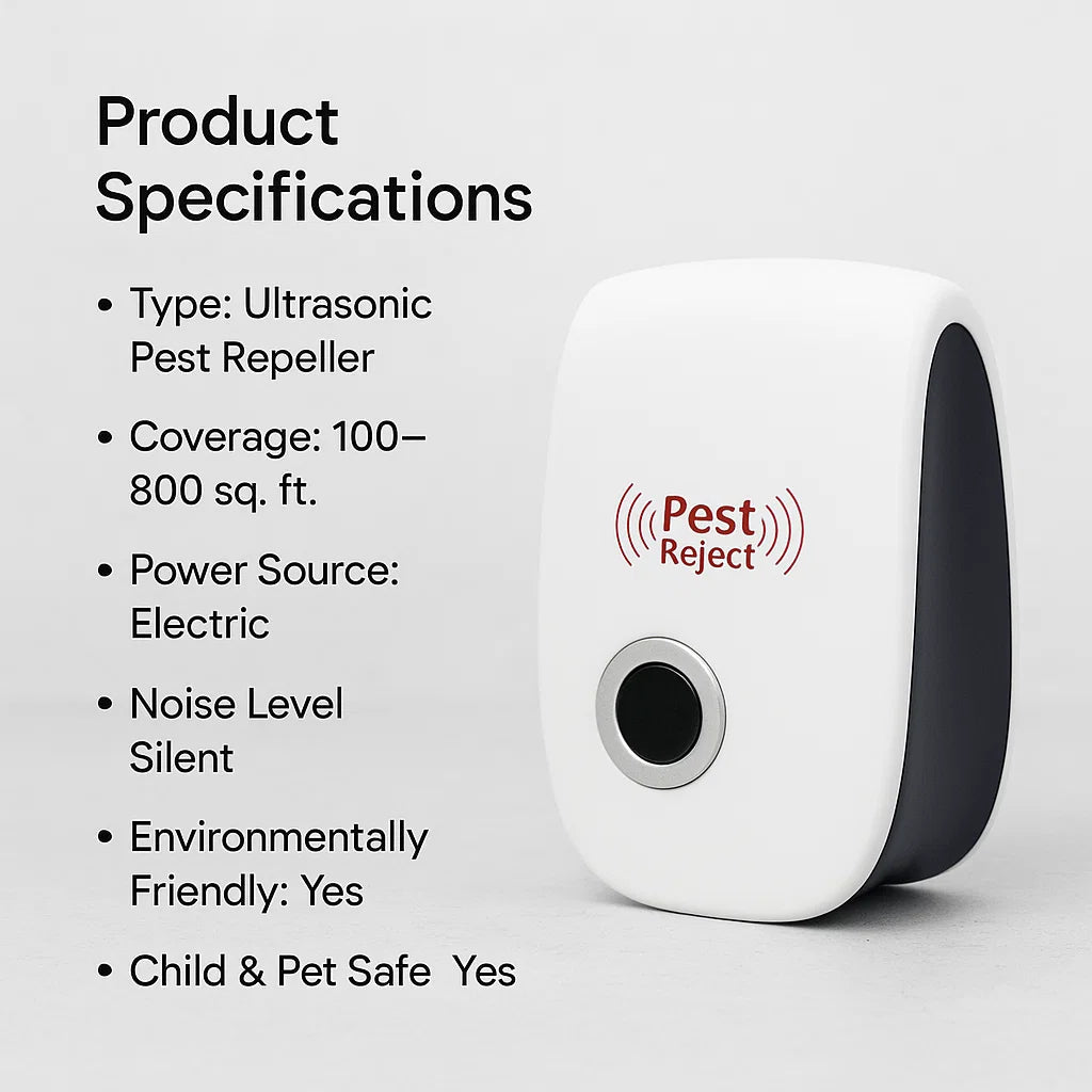 VerdantGuard Ultrasonic Squirrel Repeller — Helps Deter Squirrels in Gardens and Yards