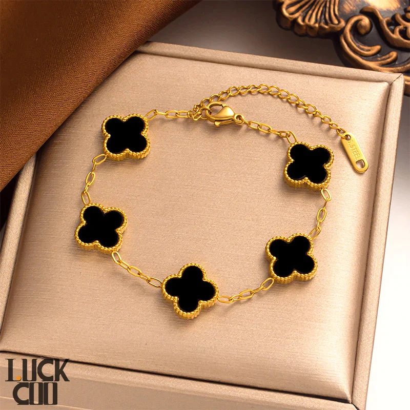 Meadowlark Clover Bracelet