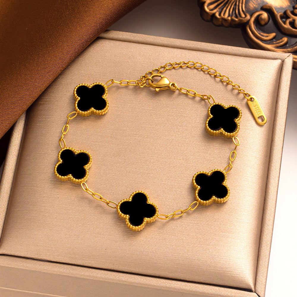 Meadowlark Clover Bracelet