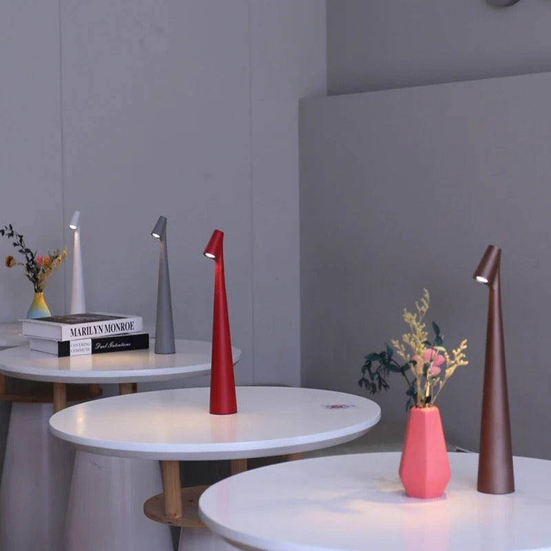 Aira Scandinavian Minimalist Cordless Table Lamp, Rechargeable Accent Light