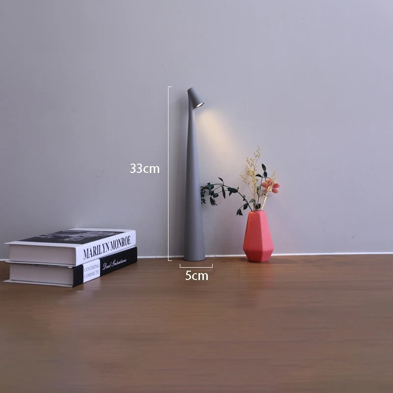 Aira Scandinavian Minimalist Cordless Table Lamp, Rechargeable Accent Light