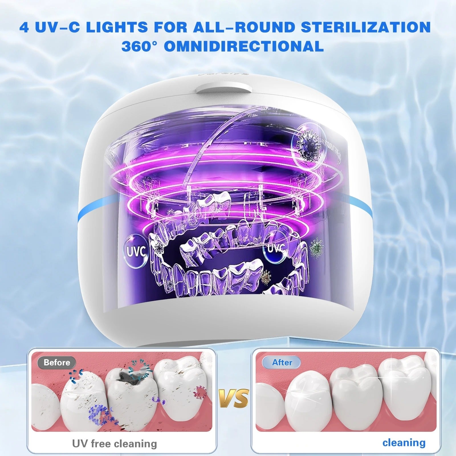 DentaWave | Upgraded Ultrasonic Tooth Cleaner