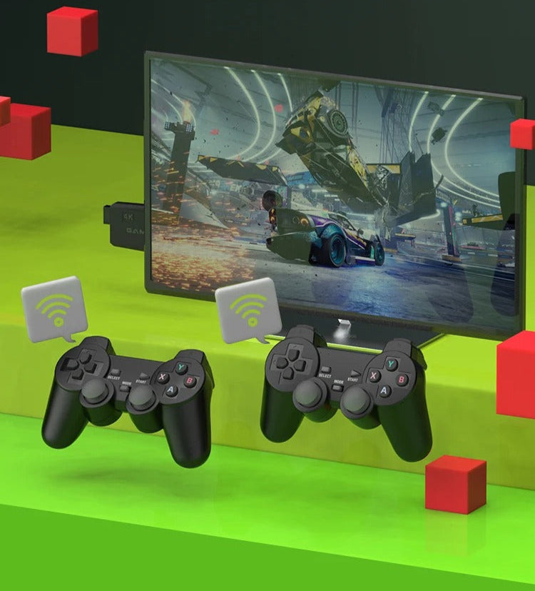 RetroVault 64GB Console Bundle With Two Controllers, 20,000+ Retro Games - from-mario-to-pokemon