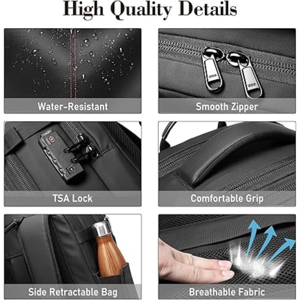 PackEase Vacuum Travel Backpack — Smart Packing, Maximum Storage