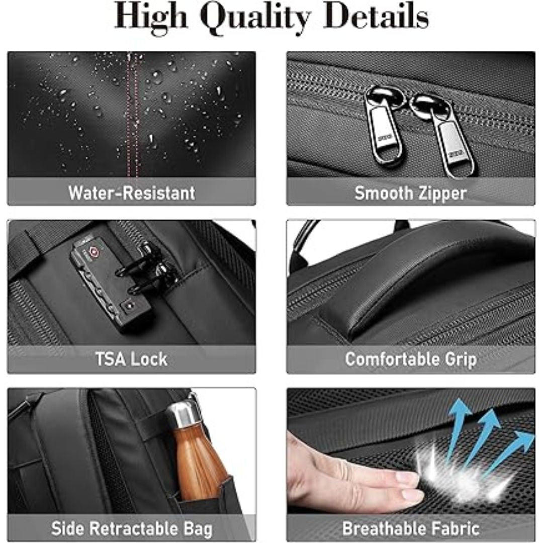 PackEase Vacuum Travel Backpack — Smart Packing, Maximum Storage