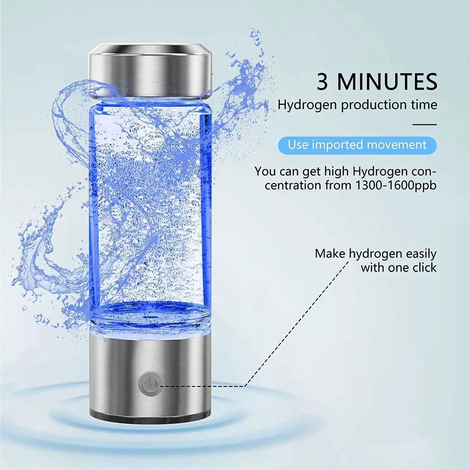AquaVita Hydrogen Water Bottle