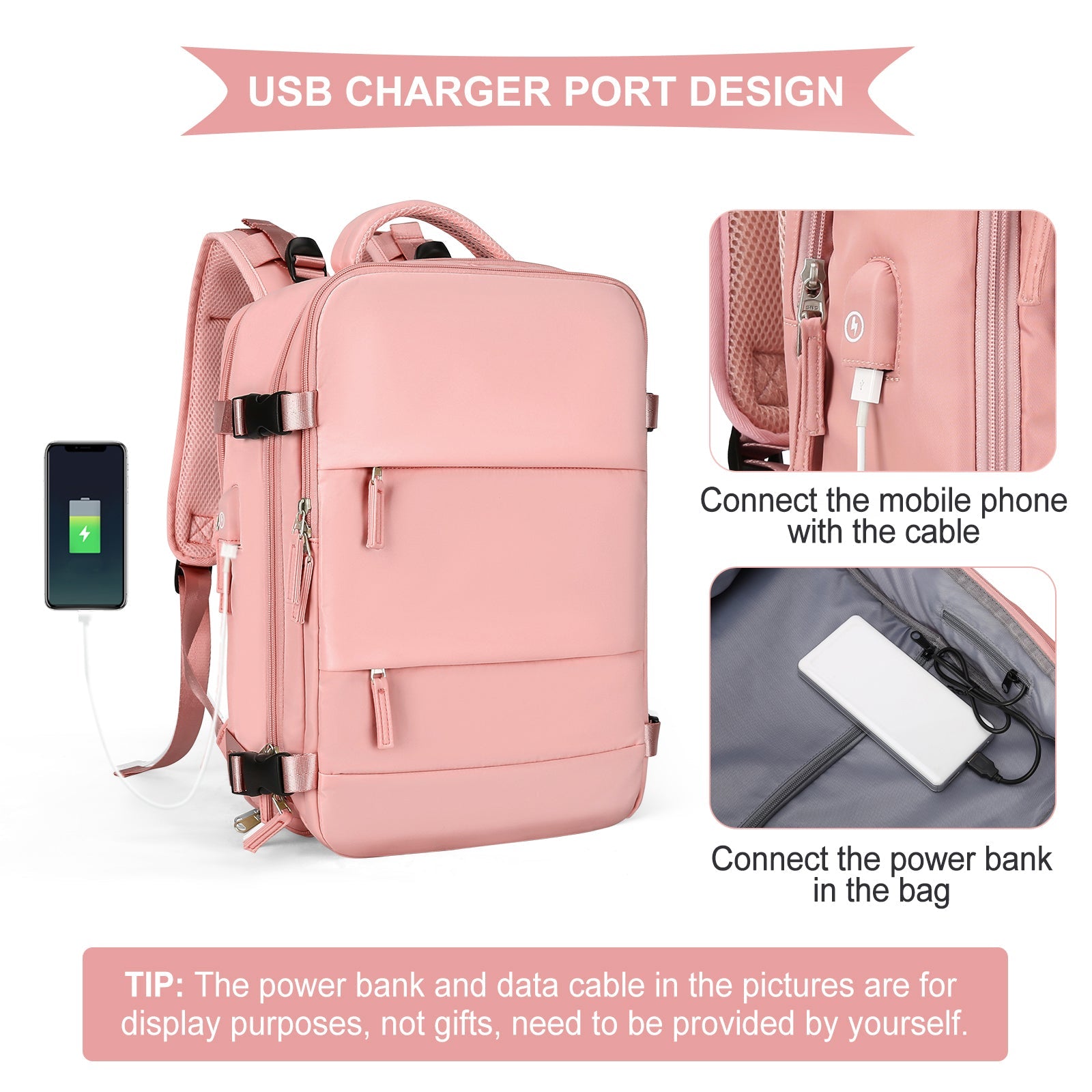 Vayden | Smart Expandable Travel Backpack