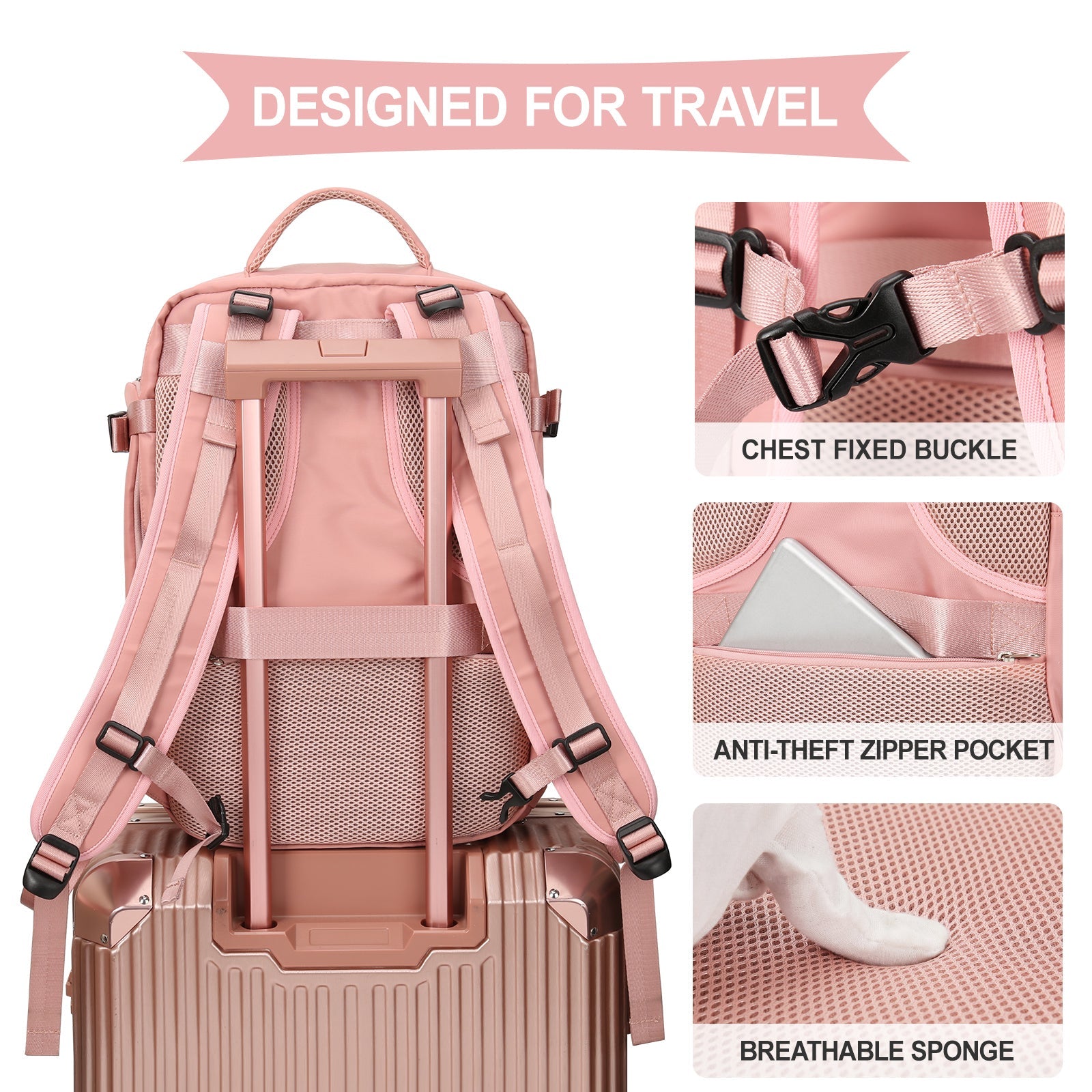 Vayden | Smart Expandable Travel Backpack
