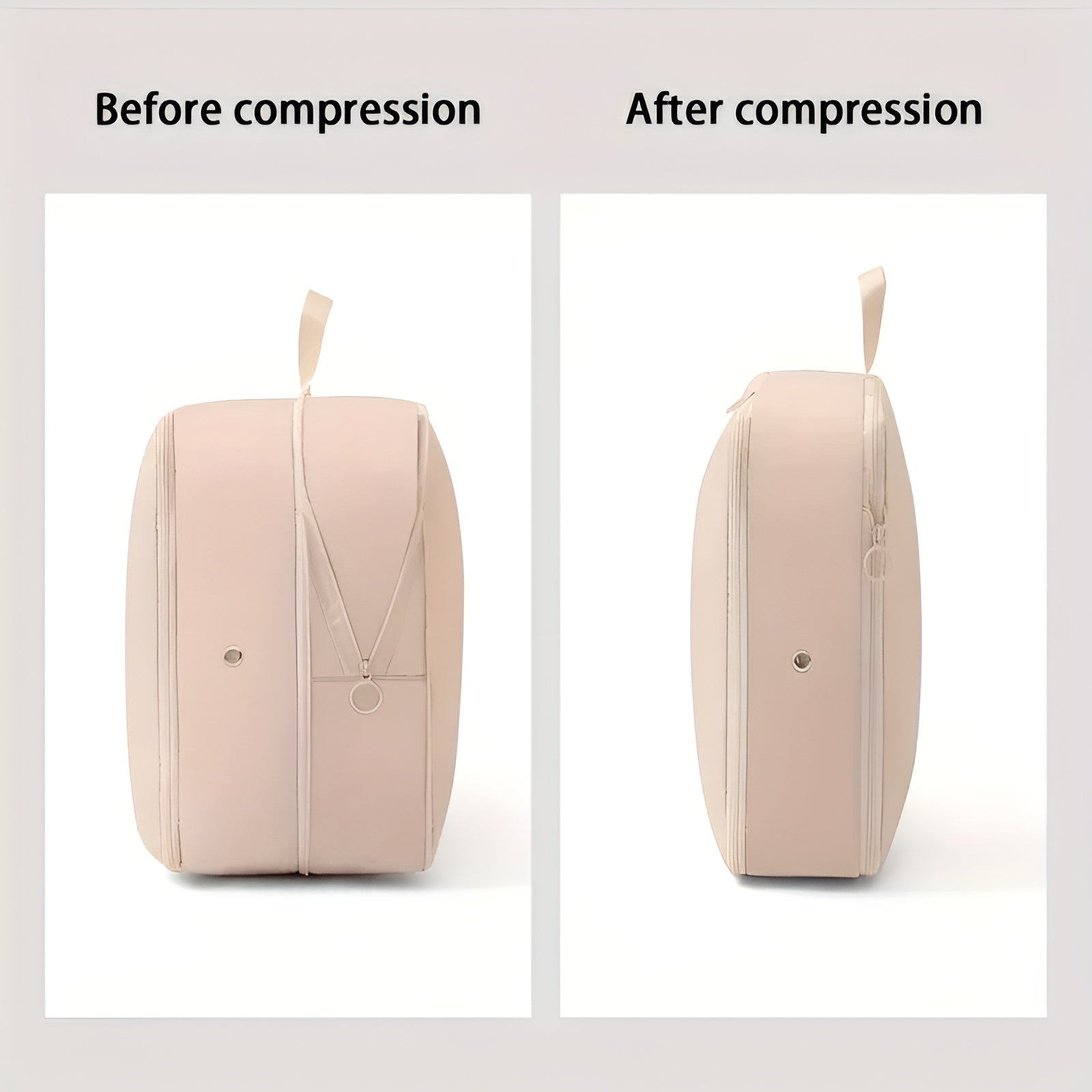 PackEase Self-Compressing Organizer Bags, Space-Saving Storage for Moving, Packing and Travel